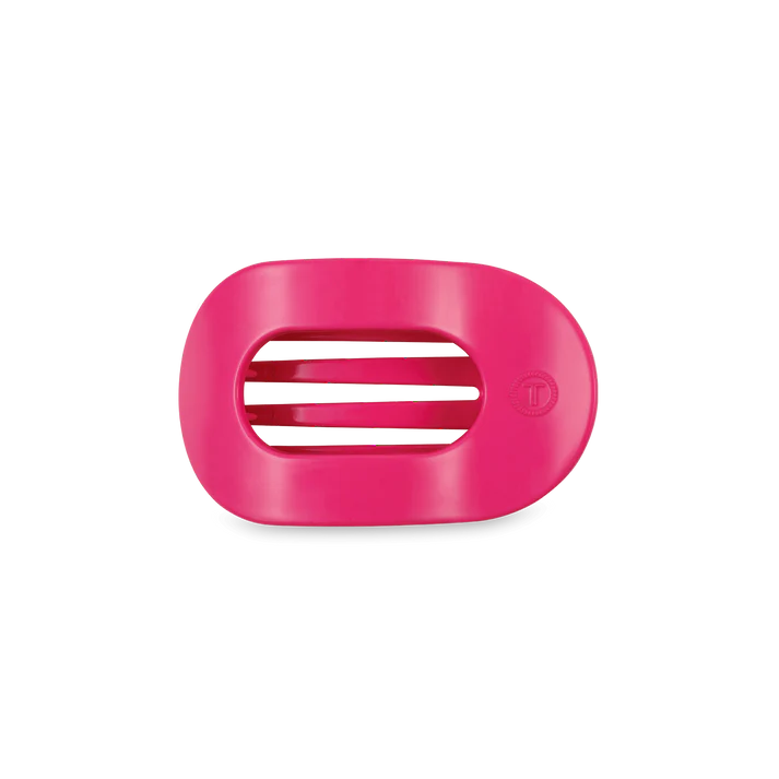TROPICAL PUNCH SMALL FLAT ROUND CLIP