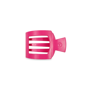 PARADISE PINK SMALL FLAT ROUND CLIP