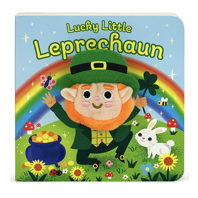 LUCKY LITTLE LEPRECHAUN FINGER PUPPET BOOK