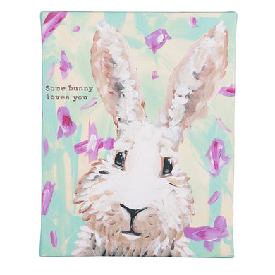SOME BUNNY LOVES YOU CANVAS