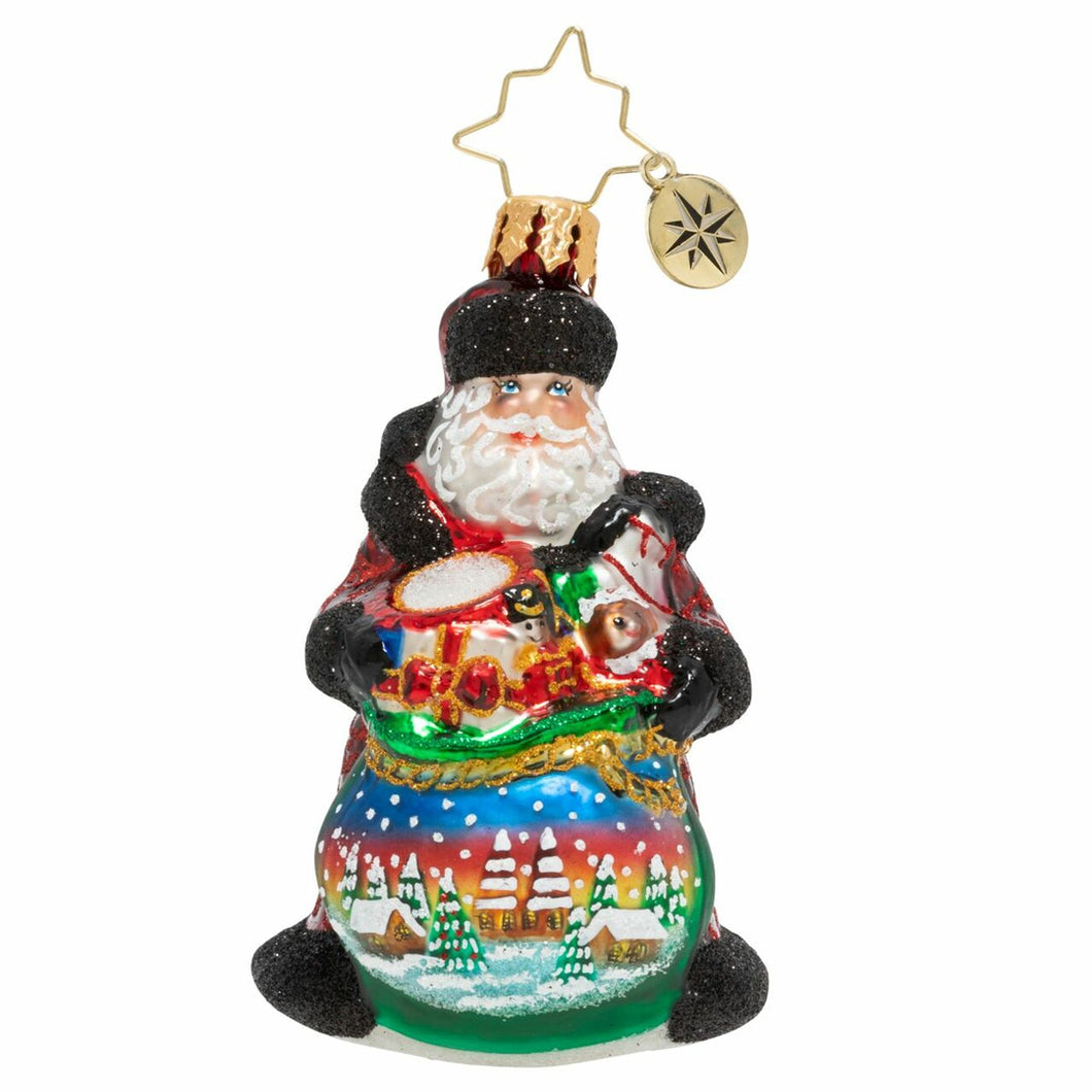 DELIGHTFUL DELIVERY LITTLE GEM RADKO ORNAMENT