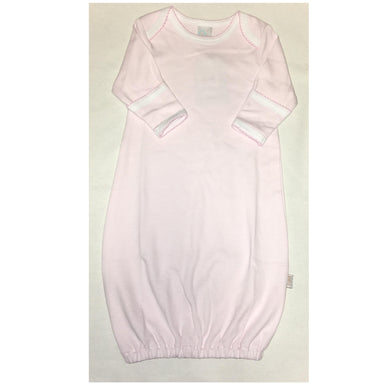 PINK STRIPE GOWN 3-6 MONTH