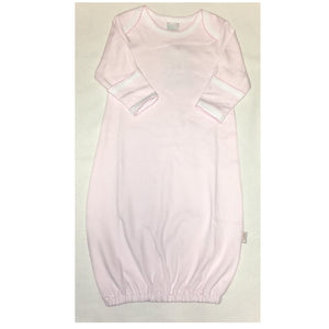 PINK STRIPE GOWN 3-6 MONTH