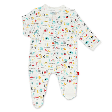 ABC LOVE MAGNETIC BABY FOOTIE
