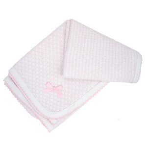BABY SWADDLE BLANKET PINK