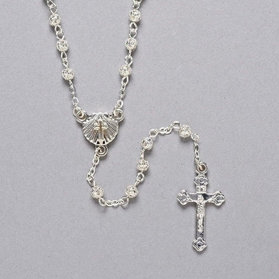 FILIGREE BAPTISM ROSARY