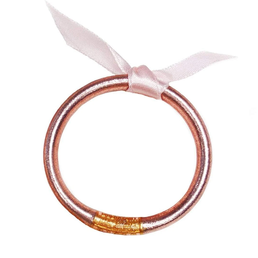 ALL WEATHER ROSE GOLD BABY BANGLE