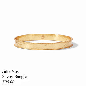 SAVOY BANGLE GOLD MEDIUM