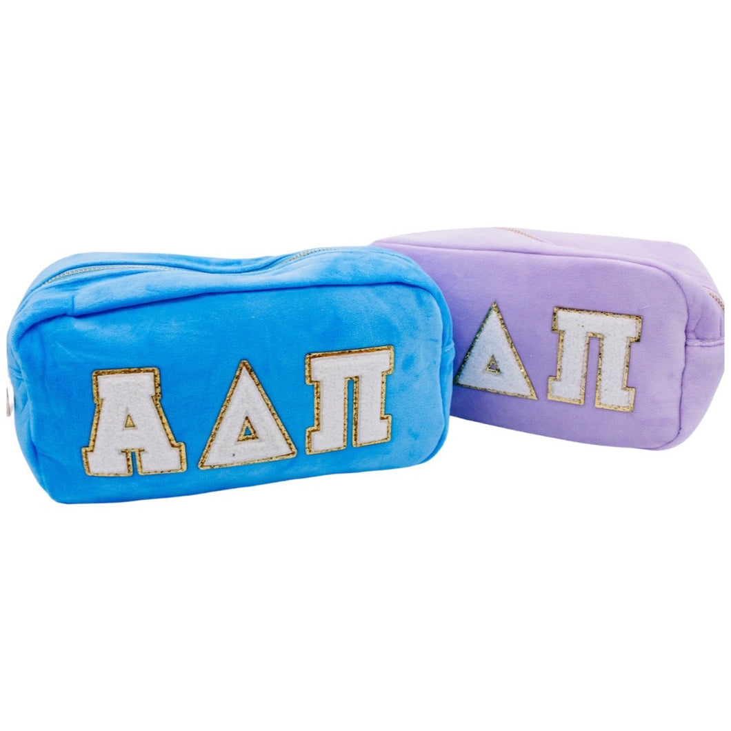 ALPHA DELTA PI ASSORTED CHENILLE COSMETIC