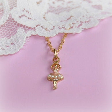 ENAMEL BALLERINA NECKLACE