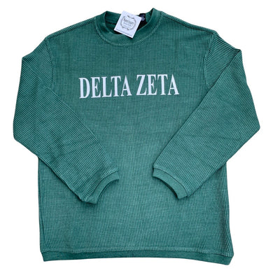 DELTA ZETA CORD SHIRT