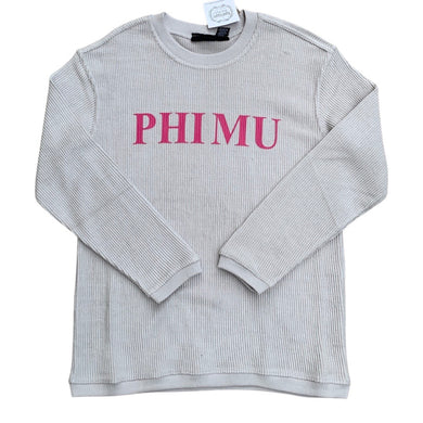 PHI MU CORD SHIRT