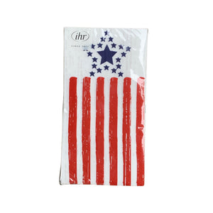 DISTRESSED FLAG GUEST TOWEL