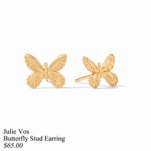 BUTTERFLY STUD EARRING