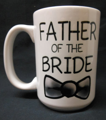 FATHER OF THE BRIDE MUG