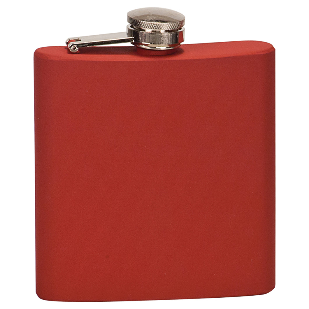 PERSONALIZED RED FLASK