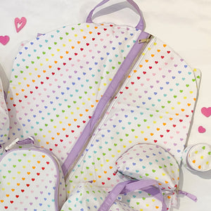 TINY HEARTS EXTRA LARGE GARMENT BAG