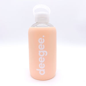 DELTA GAMMA GLASS BOTTLE WITH SILICONE SLEEVE