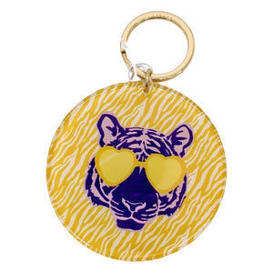 COOL TIGER ACRYLIC KEYCHAIN