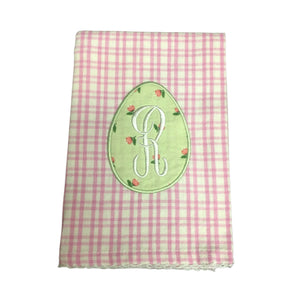 INITIAL EGG HAND TOWEL