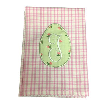 INITIAL EGG HAND TOWEL