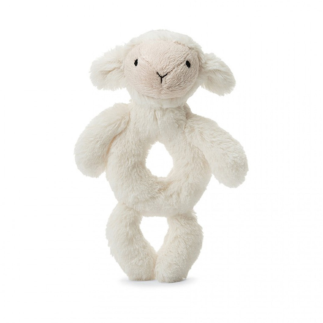 BASHFUL LAMB RING RATTLE