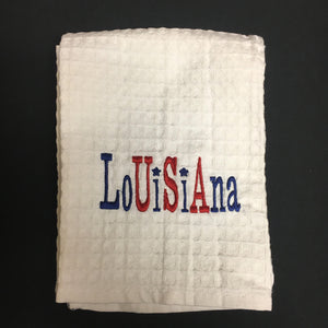 LOUISIANA USA HAND TOWEL