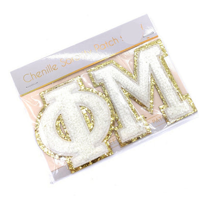 PHI MU CHENILLE LETTERS