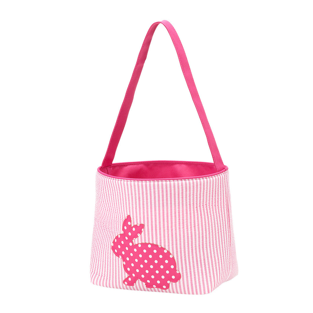 HOT PINK COTTON TAIL EASTER BUCKET
