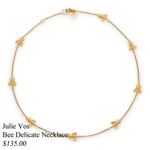 BEE DELICATE NECKLACE GOLD