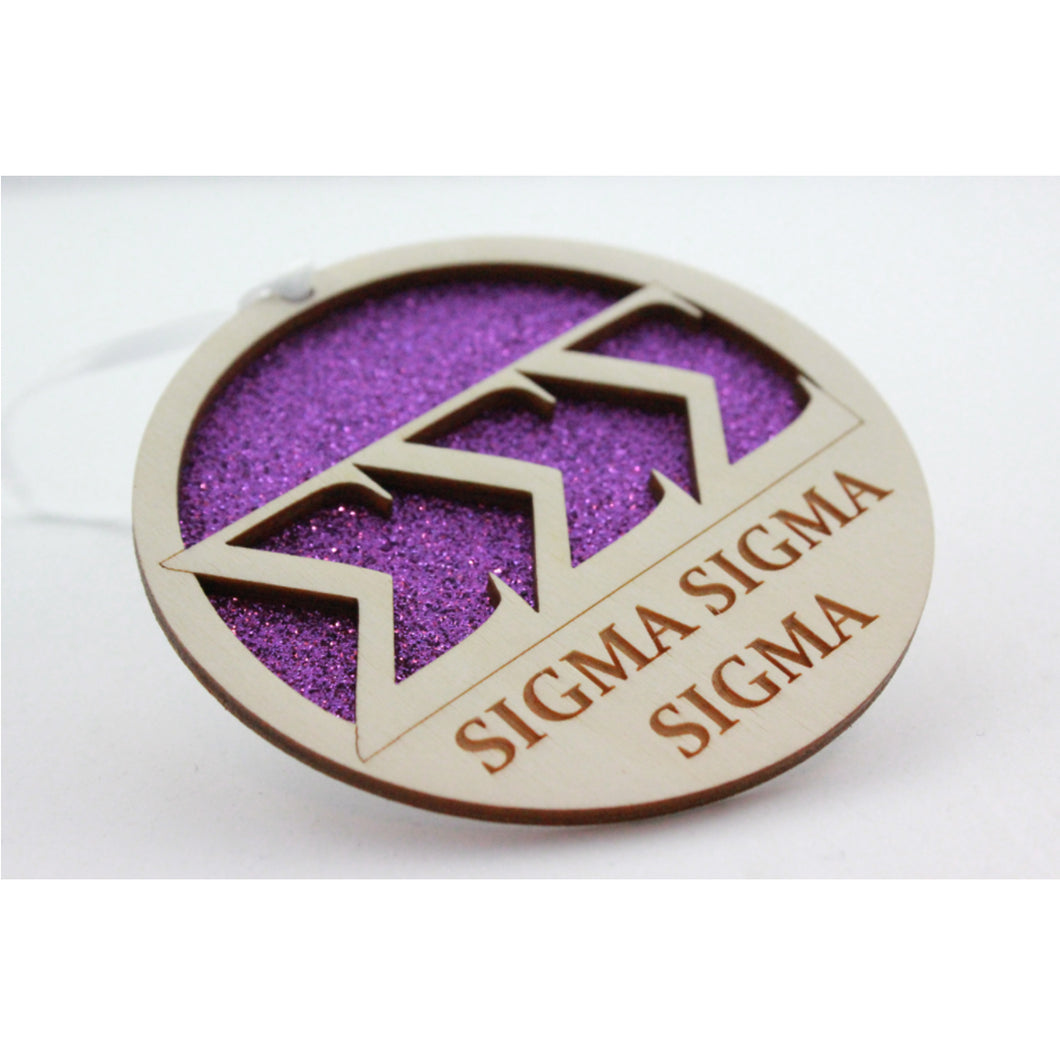 SIGMA SIGMA SIGMA ORNAMENT