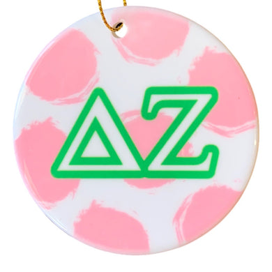 DELTA ZETA CERAMIC ORNAMENT