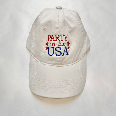 PARTY IN THE USA BASEBALL CAP