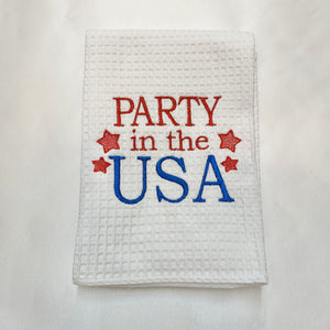PARTY IN THE USA HAND TOWEL