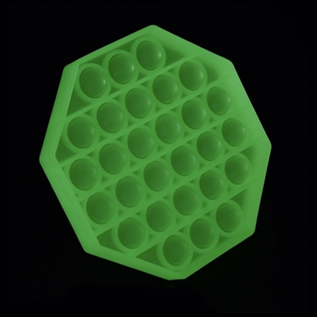 POP FIDGETY OCTAGON GLOW IN THE DARK