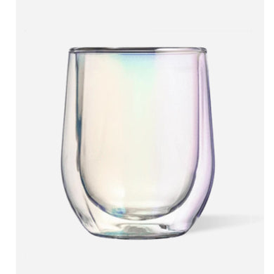 12 OZ STEMLESS WINE GLASS PRISM 2 PACK