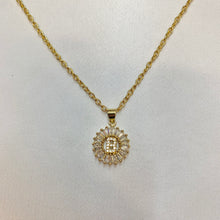 ROUND INITIAL NECKLACE