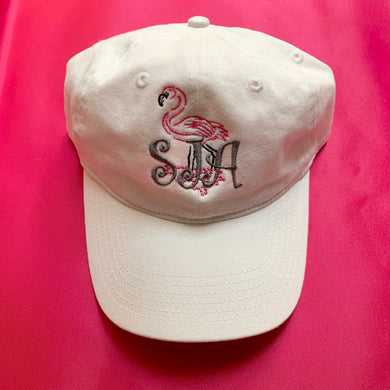 SJA FLAMINGO BASEBALL CAP