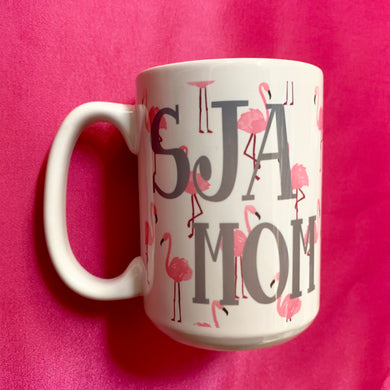 SJA MOM FLAMINGO COFFEE MUG
