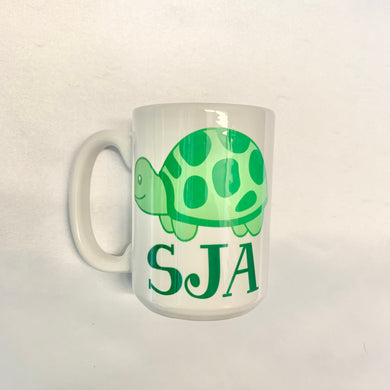 SJA TURTLE COFFEE MUG