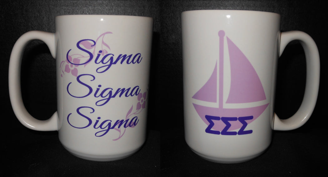 Sanctuary Home & Gifts Sigma Sigma Sigma Coffee Mug