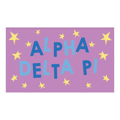 ALPHA DELTA PI STAR FLAG
