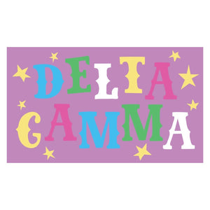 DELTA GAMMA STAR FLAG