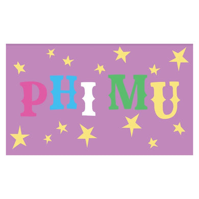 PHI MU STAR FLAG