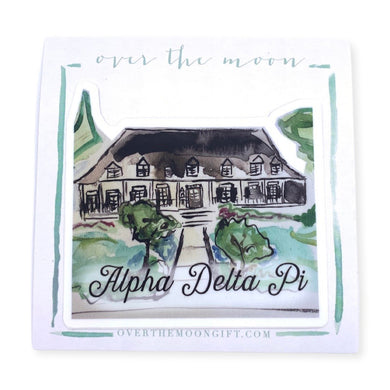 ALPHA DELTA PI LSU HOUSE DECAL