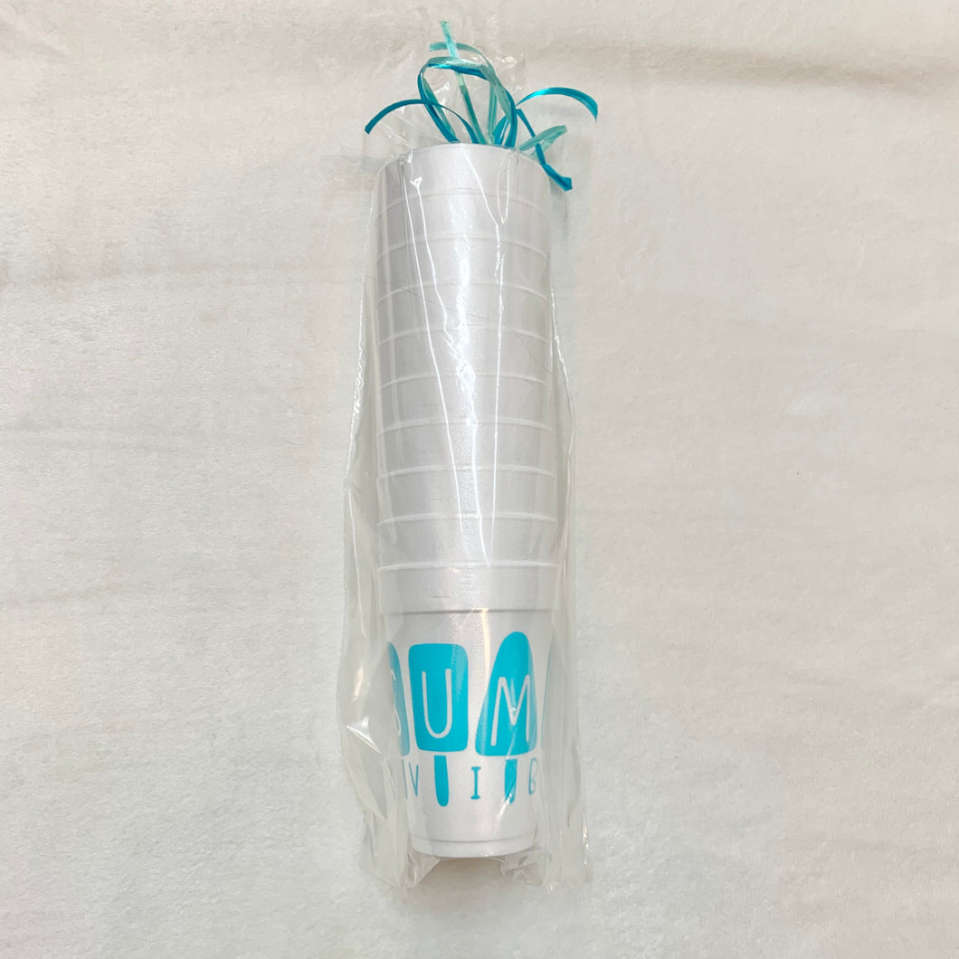 SUMMER VIBES POPSICLES STYROFOAM CUPS