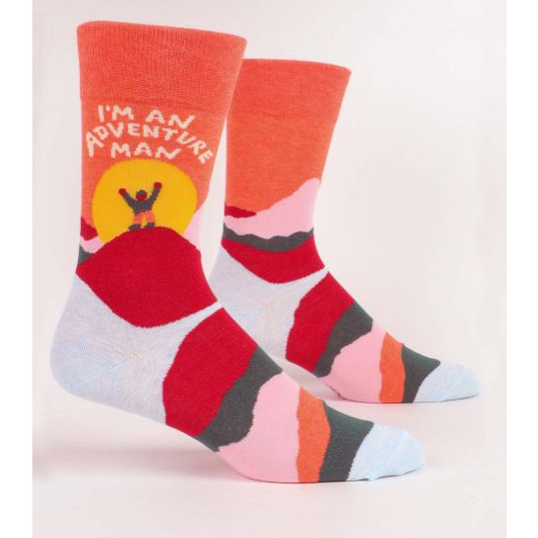 ADVENTURE MAN MENS SOCKS