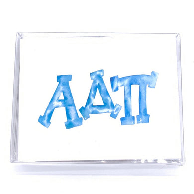 ALPHA DELTA PI WATERCOLOR NOTECARDS