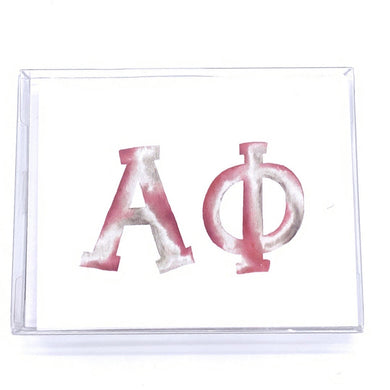 ALPHA PHI WATERCOLOR NOTECARDS