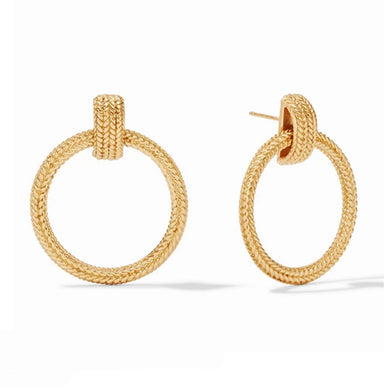 WINDSOR DOORKNOCKER EARRING GOLD